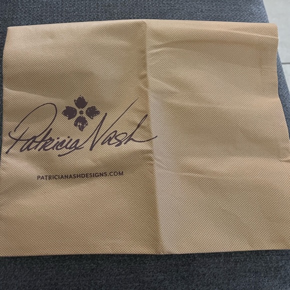 🌹 PATRICIA NASH leather burgundy roses flap buckle Crossbody shoulder bag - Picture 15 of 15